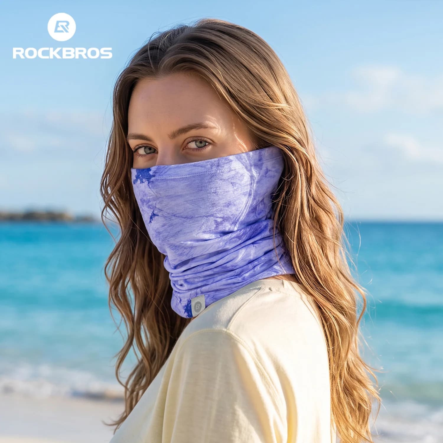 Zimska termo maska za lice od Tencel vune otporna na vjetar za biciklizam